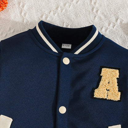 Sevimli Yün Harf Baskılı İki Parçalı Takım