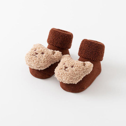 Sonbahar Kış Çocuk Kaymaz Çorapları